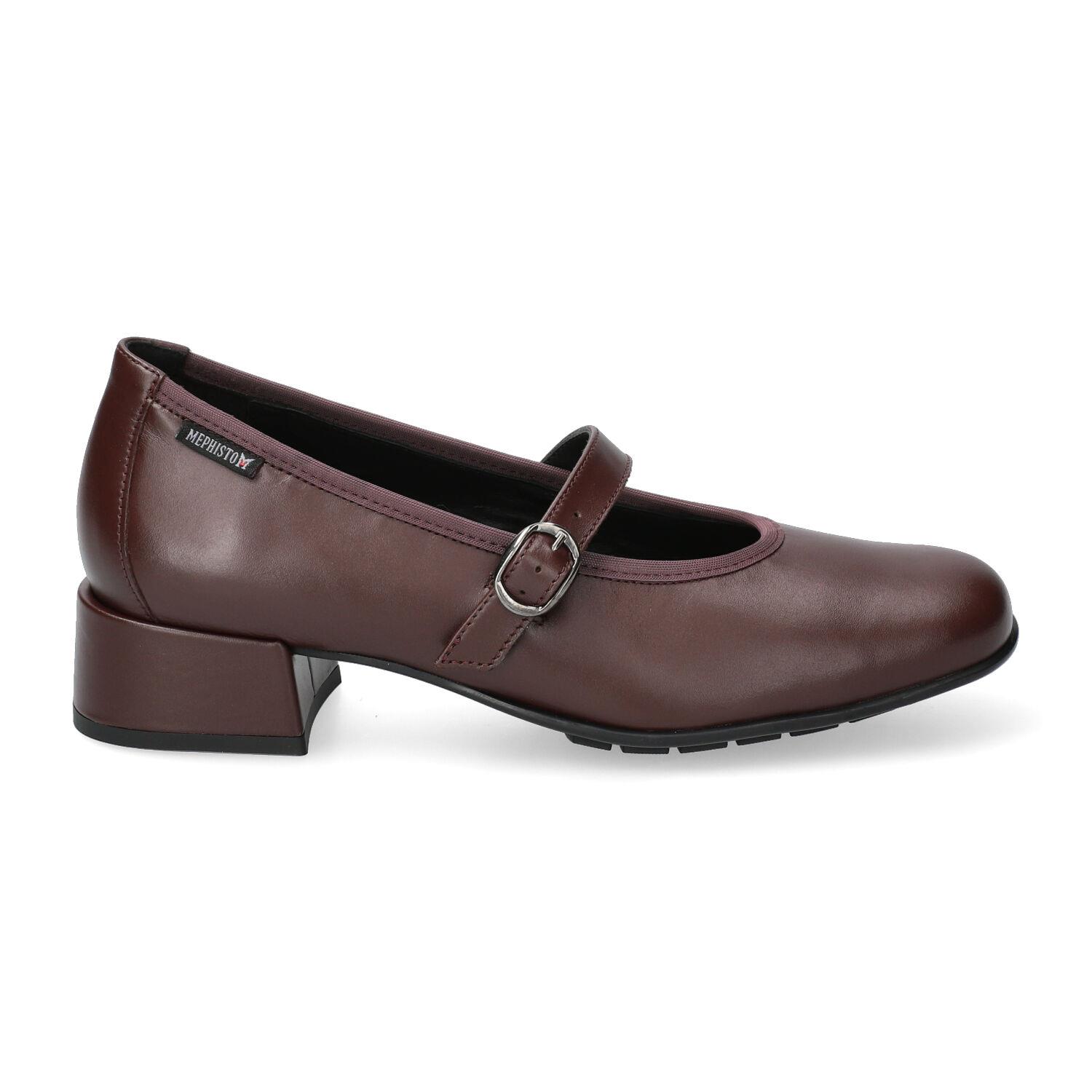 Ballerines femme modèle Joselina bordeaux - Mephisto